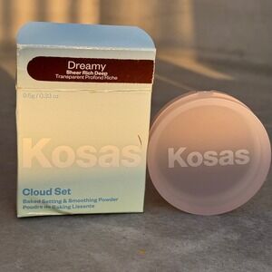 Kosas Cloud Set Baked Setting Smoothing Powder Sheer Rich Deep‎ 9.5g